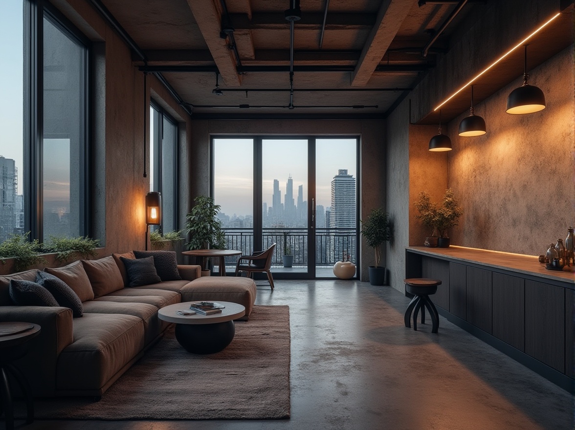 Urban Apartment Brutalism Style Design Ideas