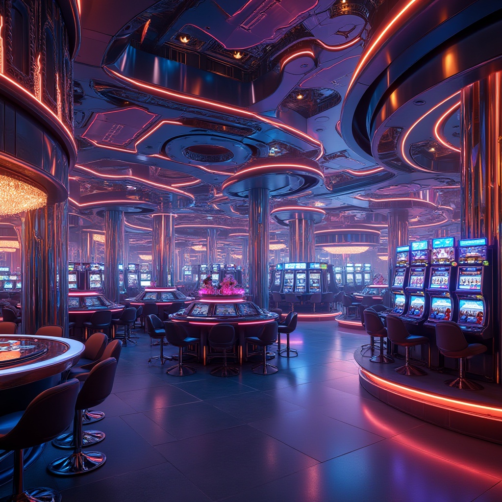 Casino High-tech Style Design Ideas