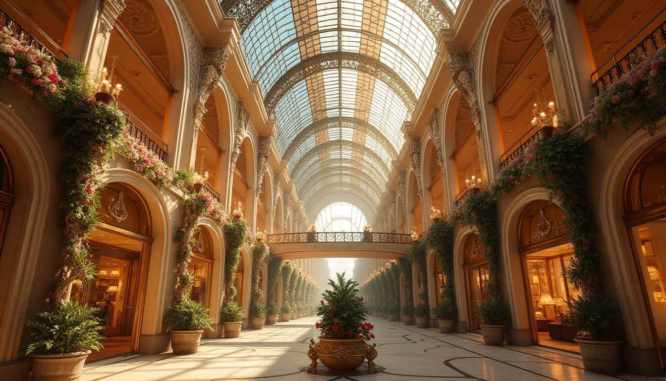 Art Nouveau Style Shopping Centers Design Ideas