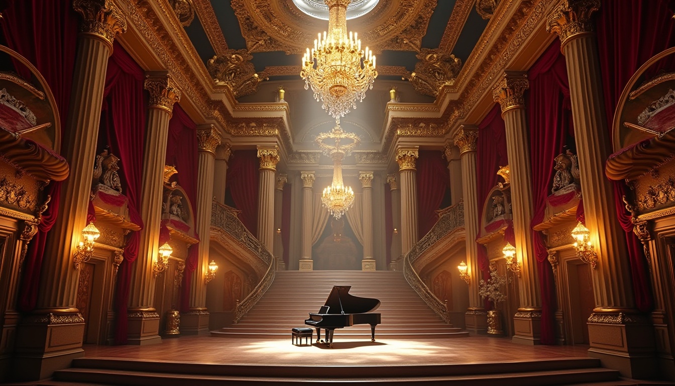 Baroque Style Music Venue Design Ideas