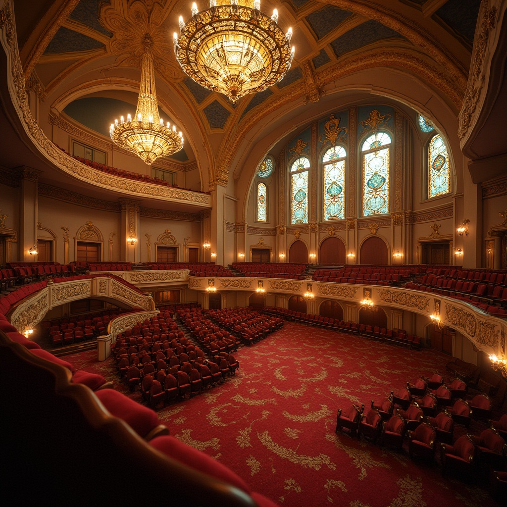 Art Nouveau Style Concert House Design Ideas