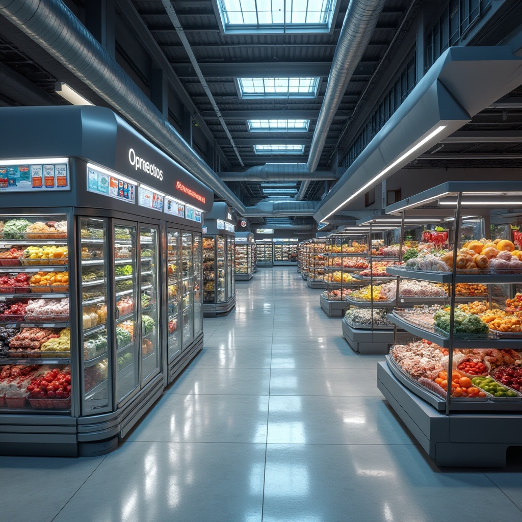 High-tech Style Grocery Store Design Ideas