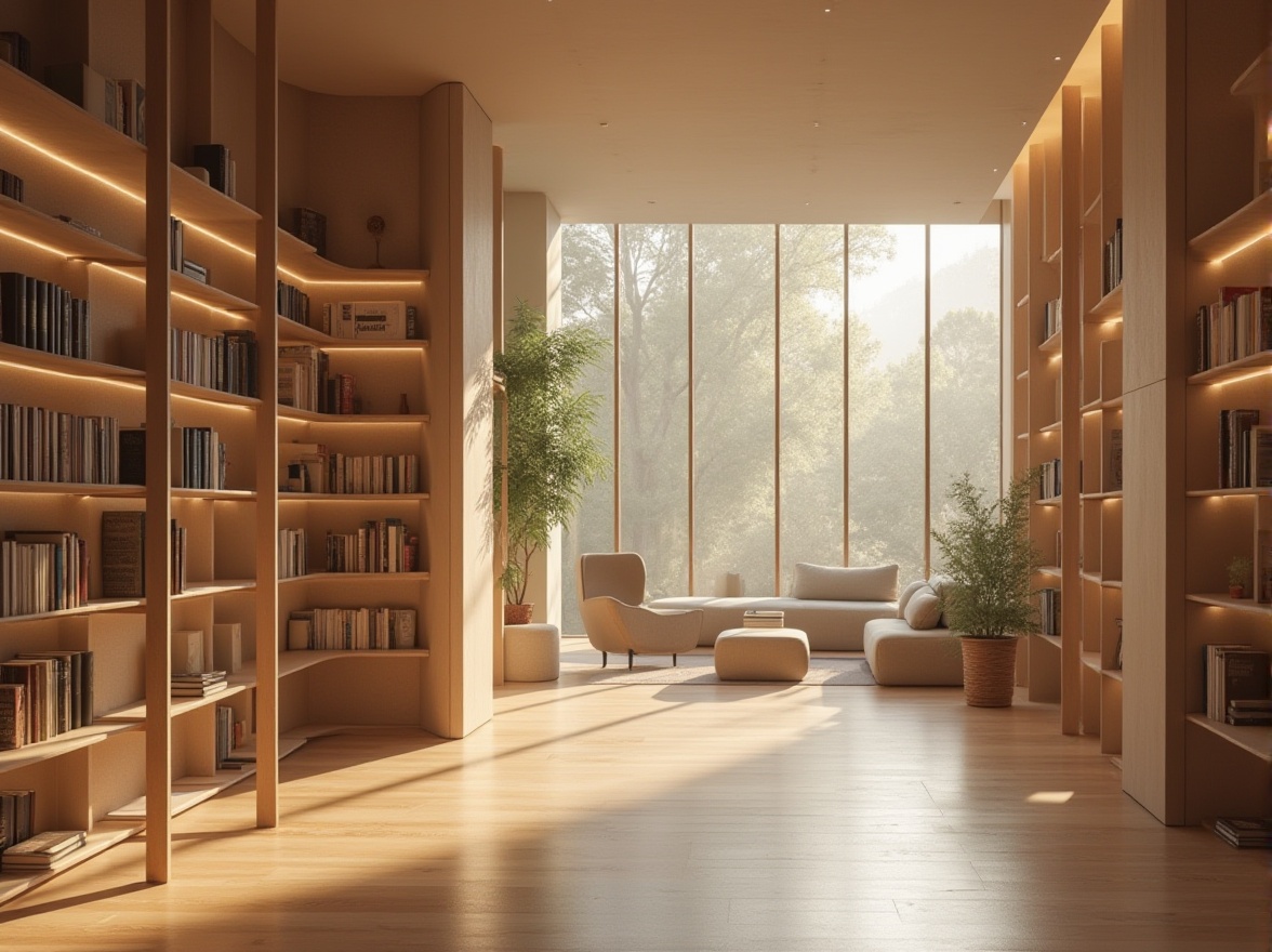 Library Minimalism Style Design Ideas