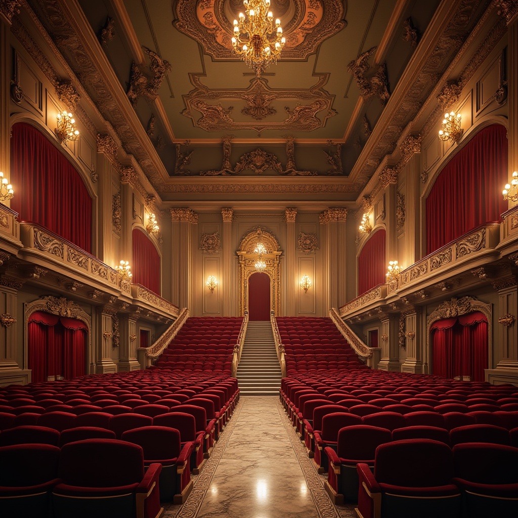 Auditorium Classicism Style Design Ideas