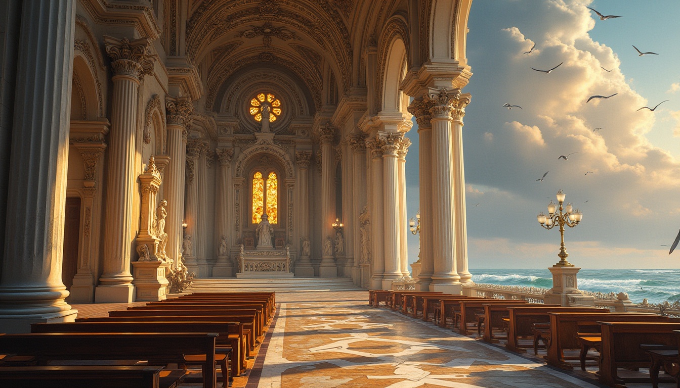 Coastal Churches Renaissance Style Design Ideas