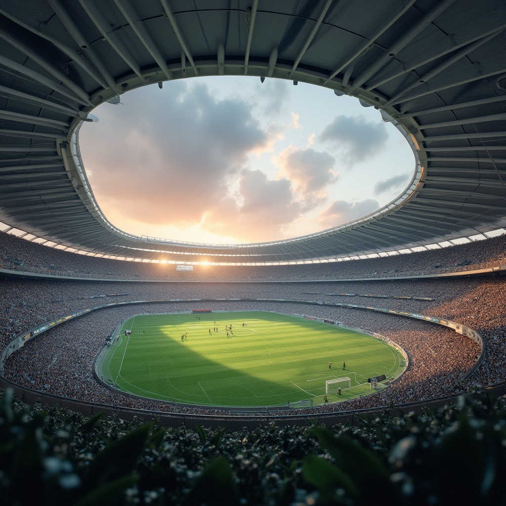 Soccer Stadium Structuralism Style Design Ideas