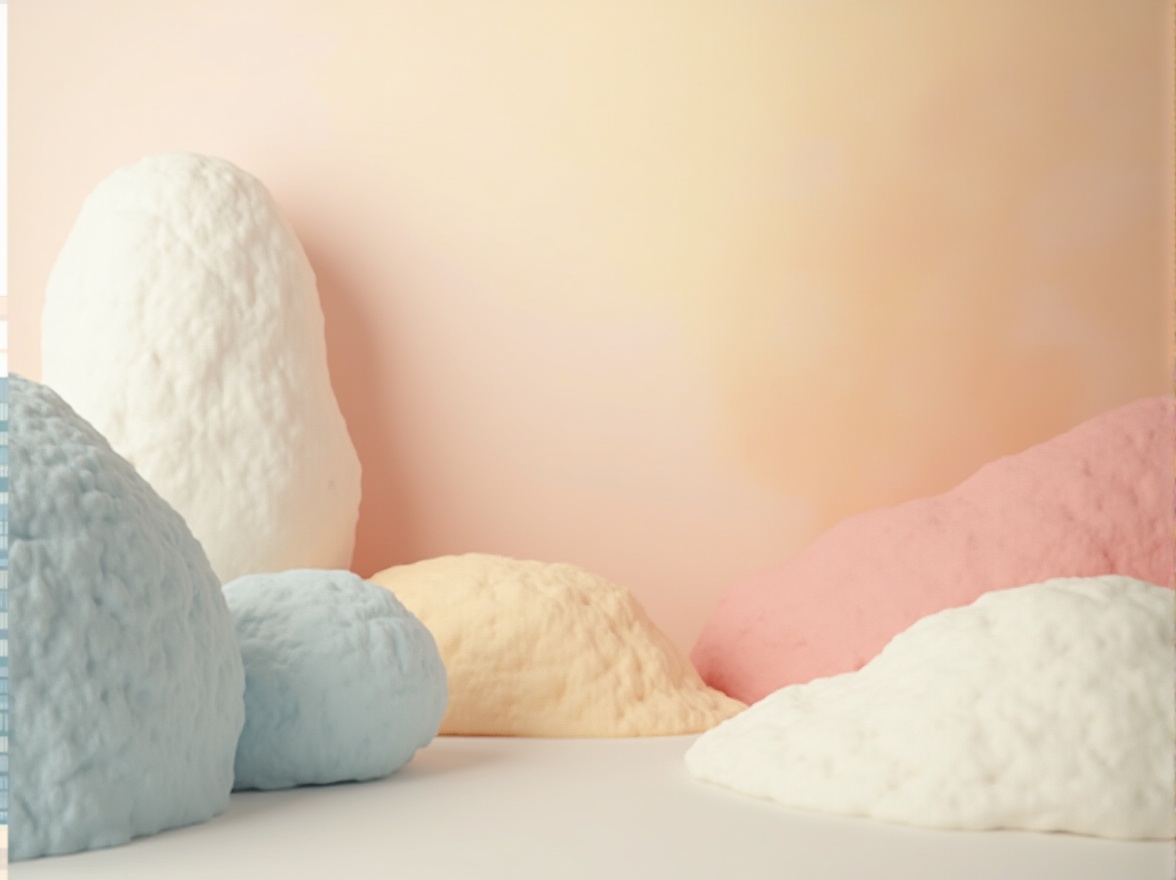 Prompt: Creating a cohesive color palette, pastel tones, soft pink, baby blue, creamy white, rich brown, golden yellow, warm beige, gentle gradients, subtle texture, elegant simplicity, modern minimalism, clean composition, atmospheric lighting, soft focus, blurred background, artistic abstraction, stylized illustration.