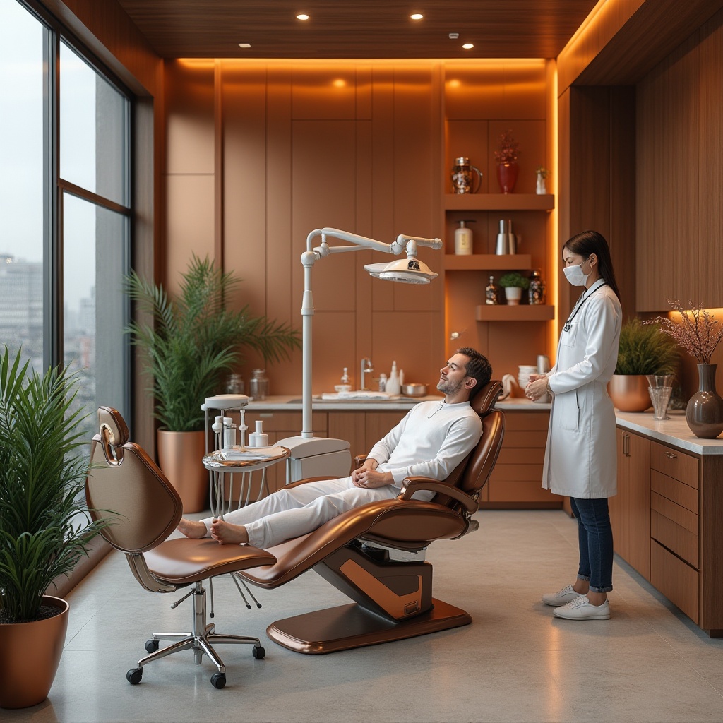 Dental Clinic Organic Architecture Style Design Ideas