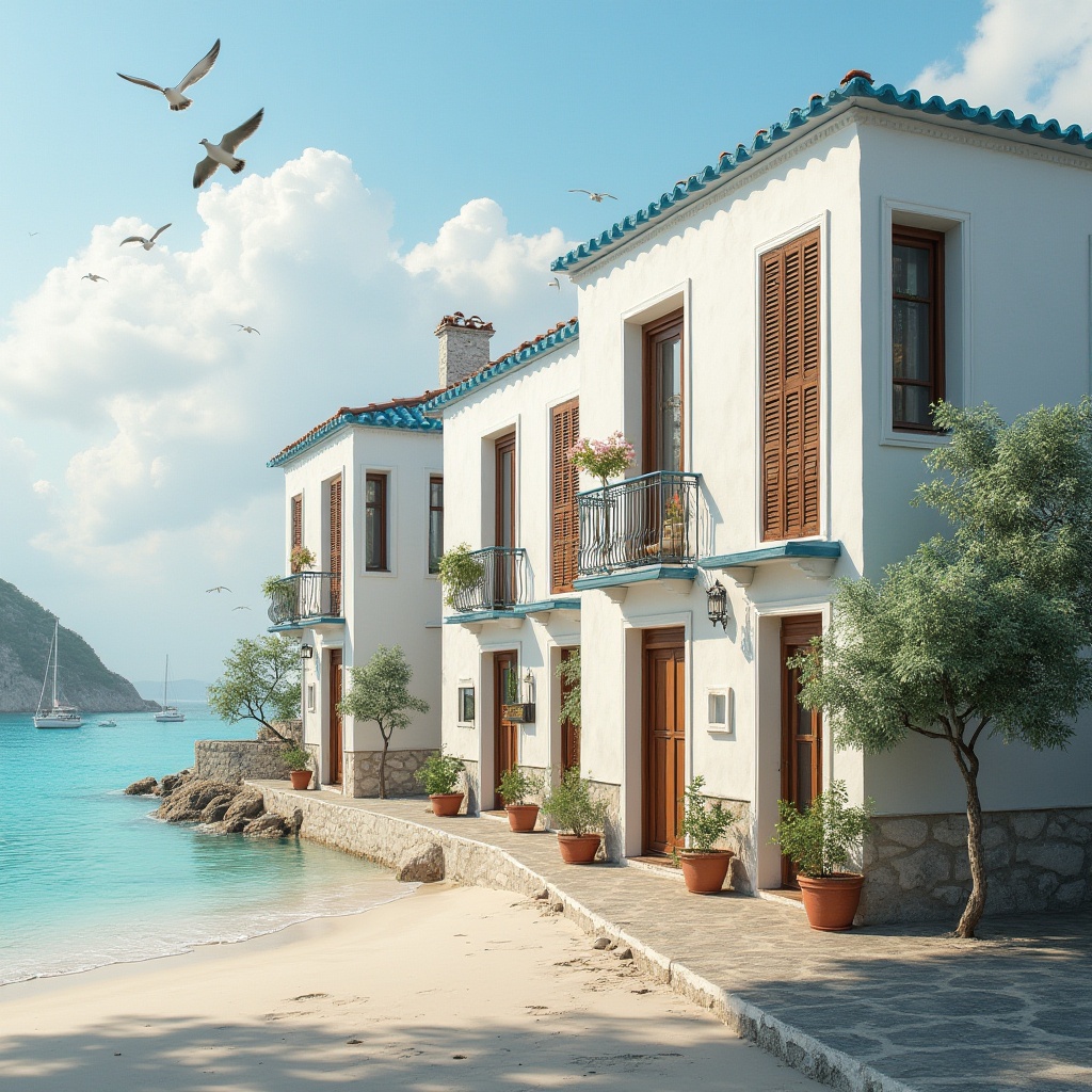 Coastal Social Housing Classicism Style Design Ideas