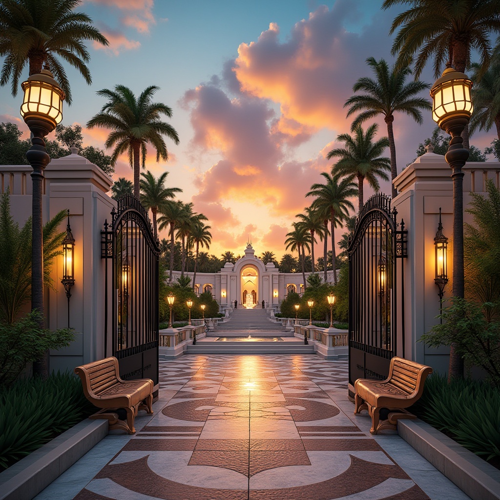 Art Deco Style Park Design Ideas