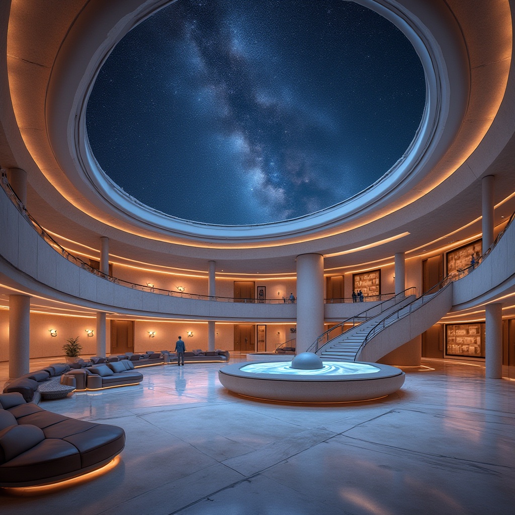 Streamline Moderne Style Planetarium Design Ideas