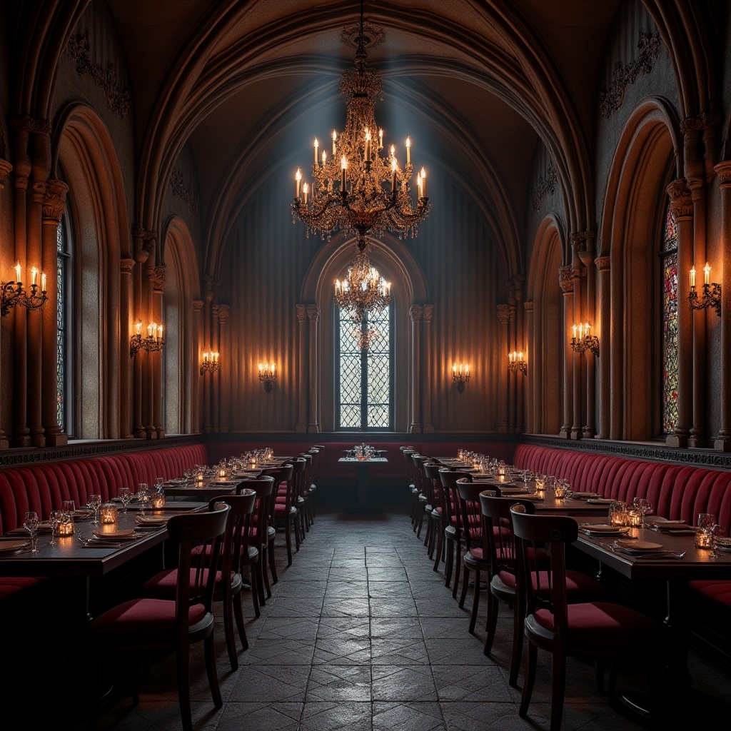 Gothic Style Restaurant Design Ideas