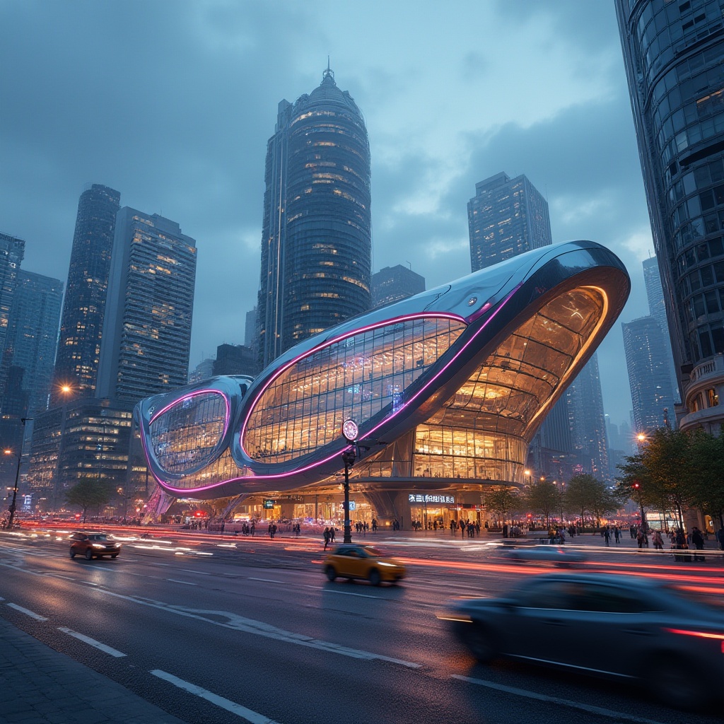 Transportation Hub Regionalism Style Building Design Ideas