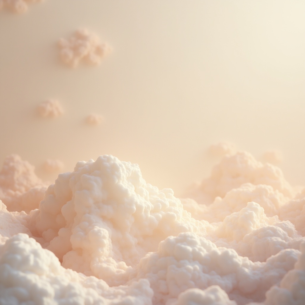 Prompt: Soft pastel hues, calming atmosphere, gentle gradations, soothing color transitions, warm beige backgrounds, creamy whites, pale blues, mauve accents, earthy tones, natural textures, organic shapes, serene ambiance, warm lighting, shallow depth of field, 1/1 composition, realistic rendering, ambient occlusion.