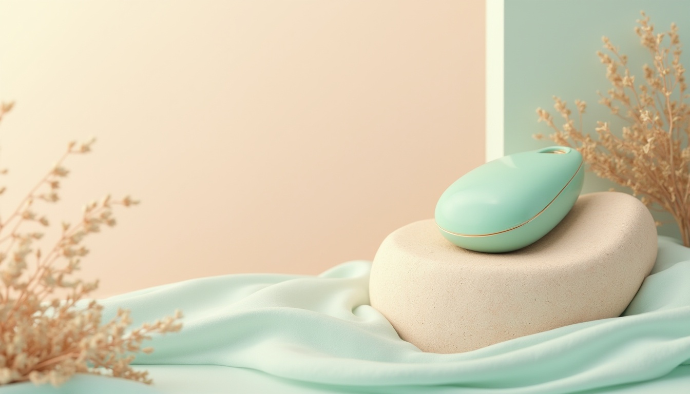 Prompt: Soft peach tones, calming mint hues, creamy whites, warm beige accents, rich turquoise undertones, subtle golden highlights, natural earthy textures, organic shapes, minimalist composition, shallow depth of field, soft focus, gentle gradient transitions, soothing ambient lighting, serene atmosphere.