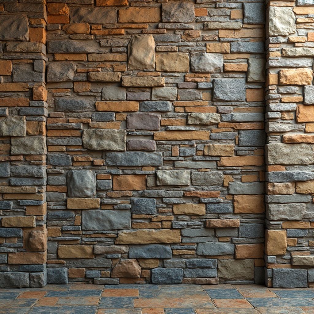 Prompt: Rustic stone walls, weathered wooden planks, distressed metal panels, ornate tile work, vibrant mosaic patterns, natural rock formations, earthy color palette, rough-hewn granite, smooth limestone, glossy marble, reflective stainless steel, industrial concrete, worn brick facades, decorative stucco, intricate carvings, ornamental moldings, ambient occlusion, realistic normal mapping, high-frequency detail textures, 3D sculpted surfaces, cinematic lighting, atmospheric perspective.