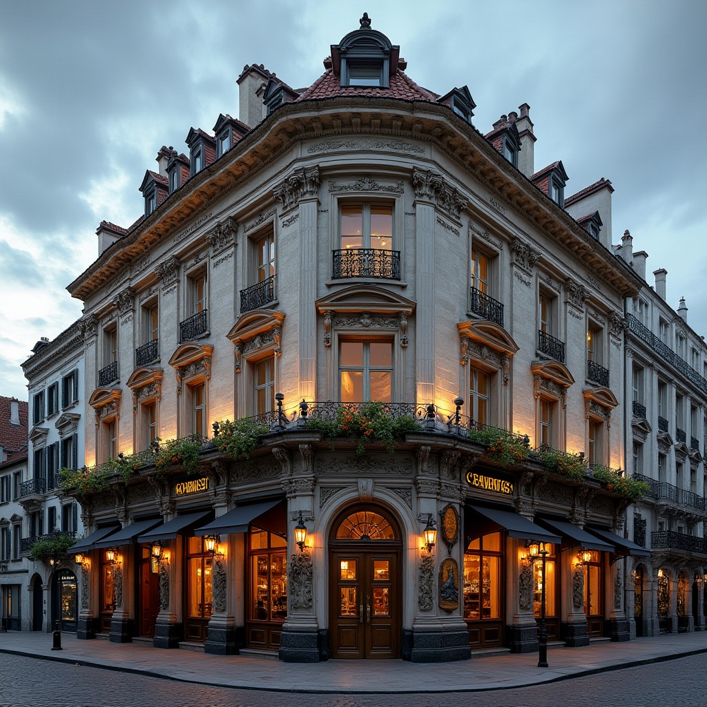 Pub Classicism Style Architecture Design Ideas