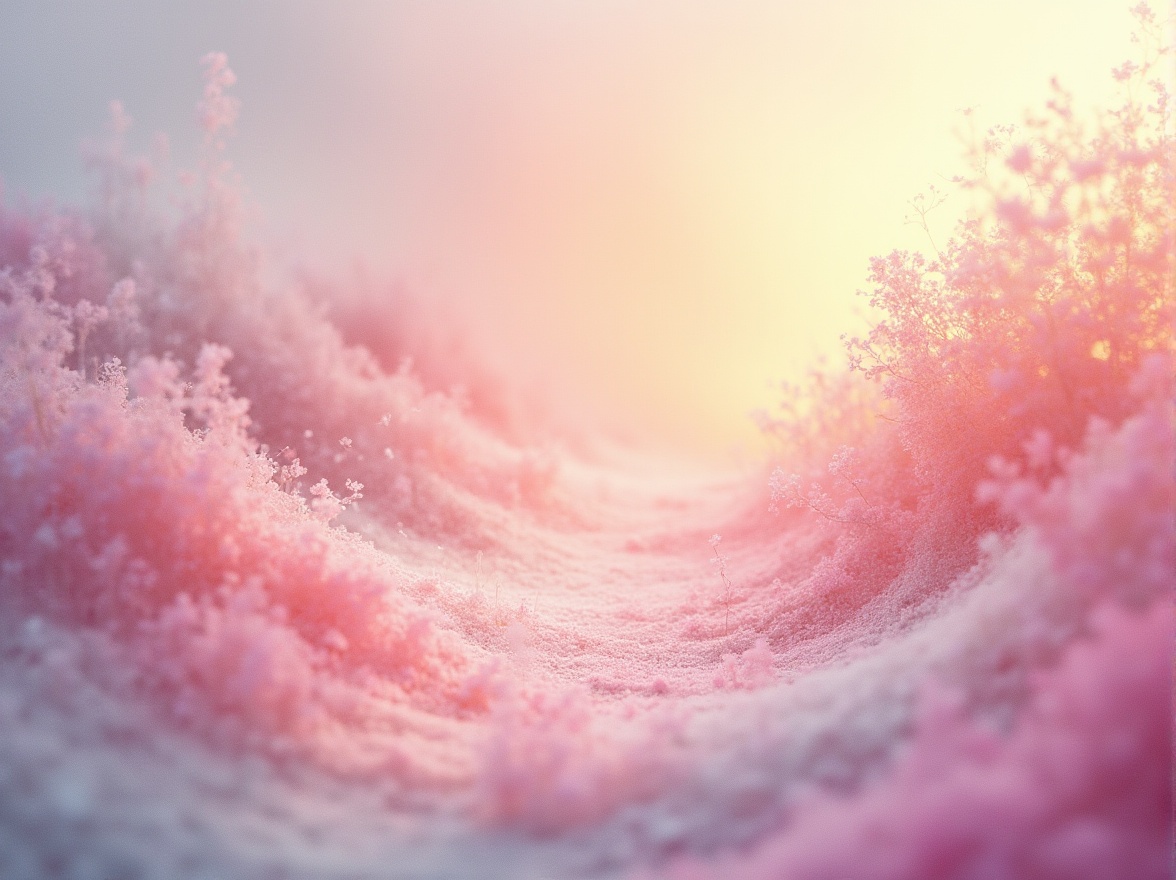 Prompt: Vibrant abstract art, harmonious color palette, soft pastel hues, gentle gradients, calming ambiance, soothing atmosphere, subtle texture overlays, delicate brushstrokes, whimsical illustrations, dreamy landscapes, ethereal mist, warm golden lighting, shallow depth of field, 1/2 composition, realistic renderings, ambient occlusion.