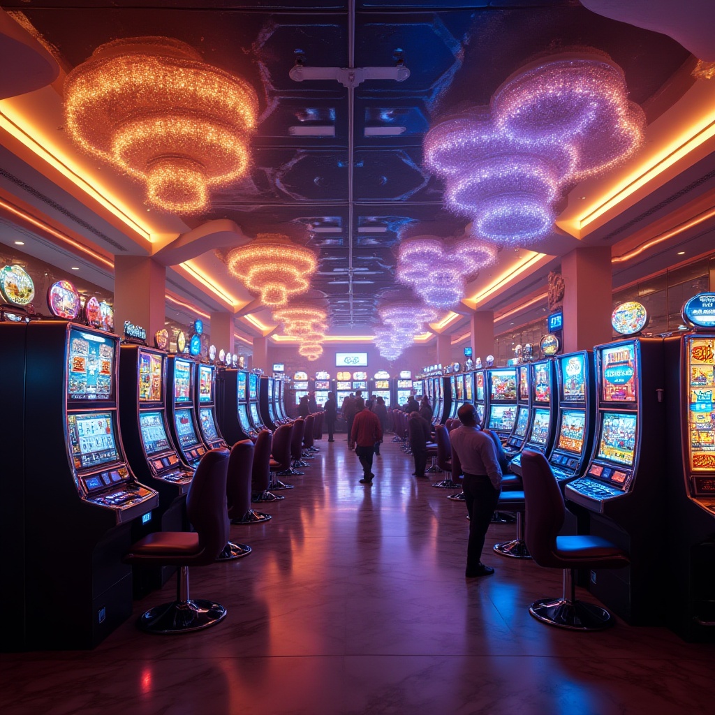 Casino High-tech Style Building Design Ideas