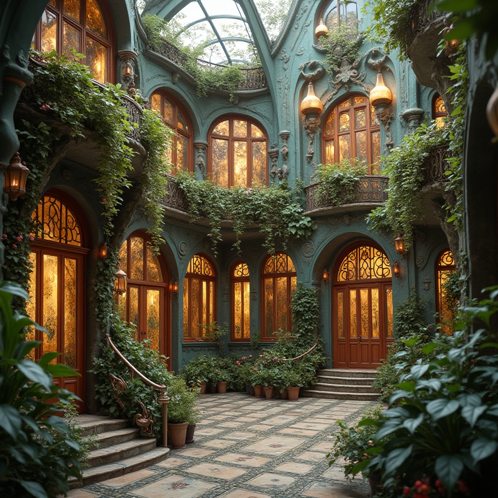 Art Nouveau Style Building Design Ideas