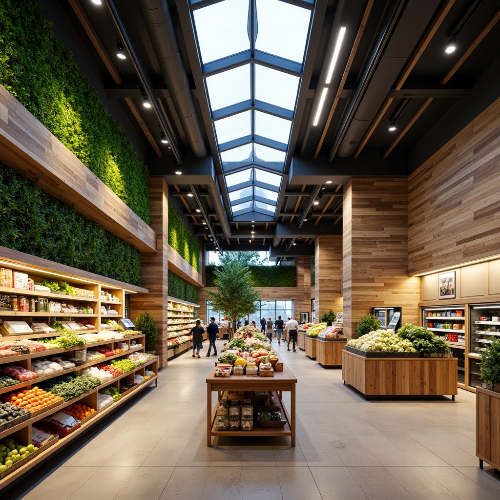 Sustainable Grocery Store Architecture Design Ideas