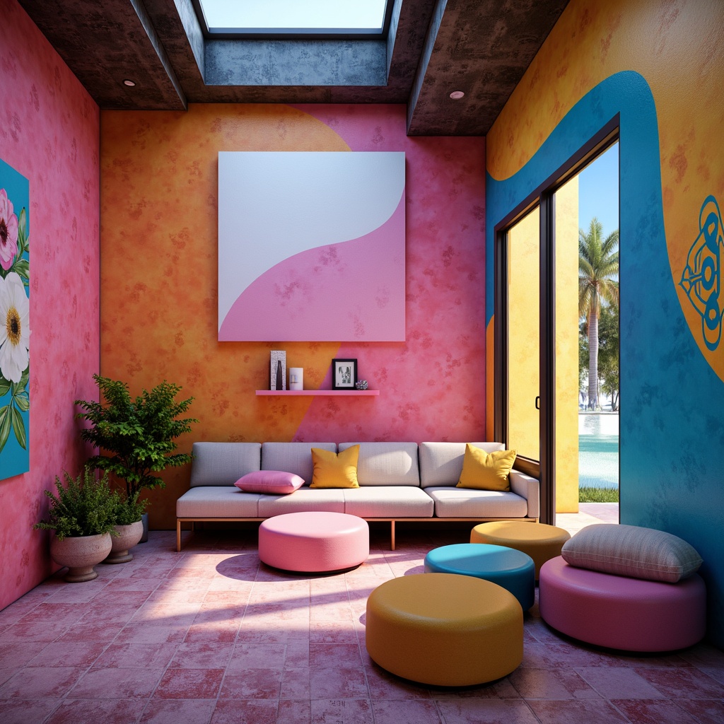 Prompt: Vibrant modern design, abstract shapes, bold typography, contrasting colors, bright accents, pastel hues, monochromatic scheme, natural earth tones, rich jewel tones, metallic finishes, soft gradients, atmospheric lighting, shallow depth of field, 1/1 composition, realistic textures, ambient occlusion.