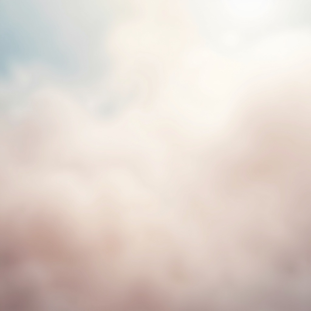 Prompt: Soft pastel hues, calming ambiance, gentle gradient transitions, soothing color harmony, creamy whites, pale blues, mauve accents, warm beige tones, natural earthy shades, subtle texture overlay, elegant typography, minimalist composition, atmospheric lighting, shallow depth of field, 1/1 aspect ratio, realistic renderings, ambient occlusion.