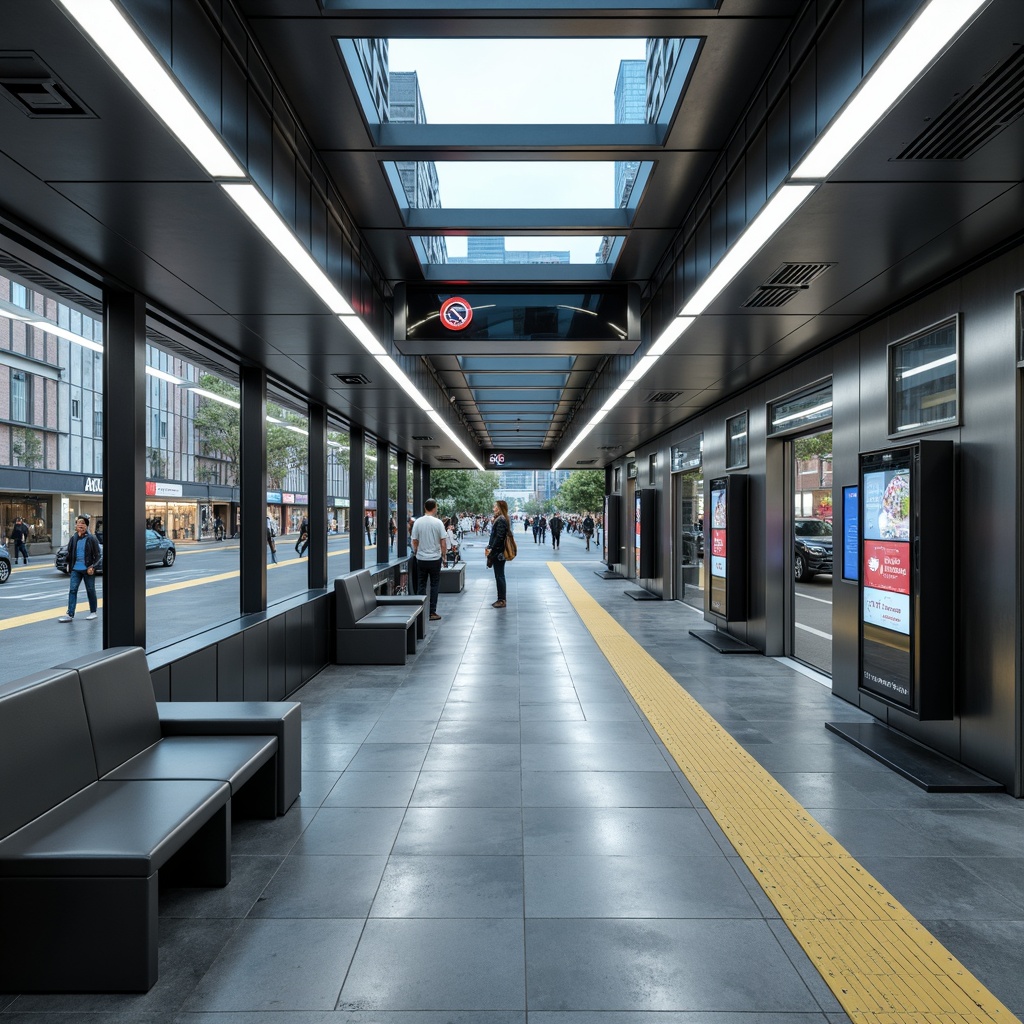 High-tech Style Tram Station Architecture Design Ideas