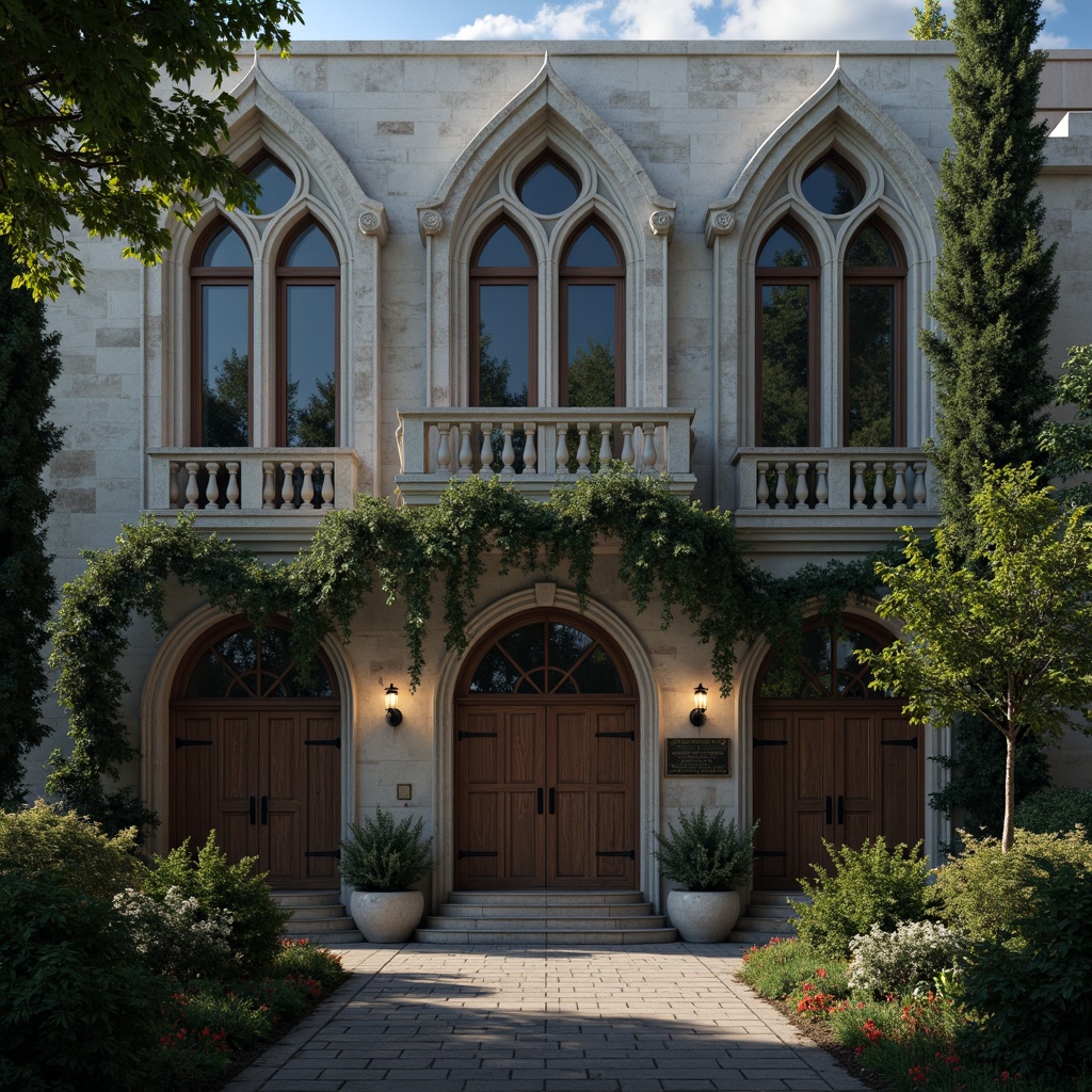 Villa Gothic Style Building Architecture Design Ideas