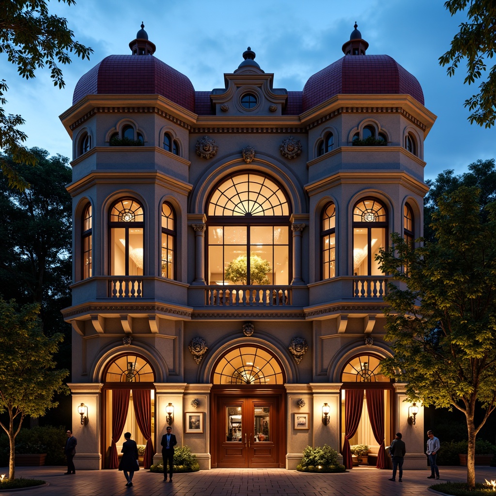 Casino Romanesque Style Architecture Design Ideas