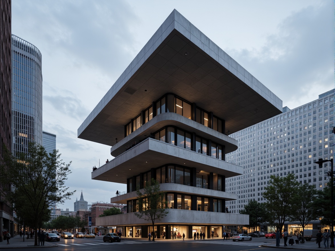 Prompt: Sleek watchtower, minimalist design, geometric shapes, industrial materials, exposed steel beams, concrete foundations, cantilevered structures, angular lines, modernist architecture, urban landscape, city skyline, busy streets, dynamic lighting, dramatic shadows, high-contrast textures, atmospheric perspective, 1/2 composition, cinematic framing, realistic reflections.