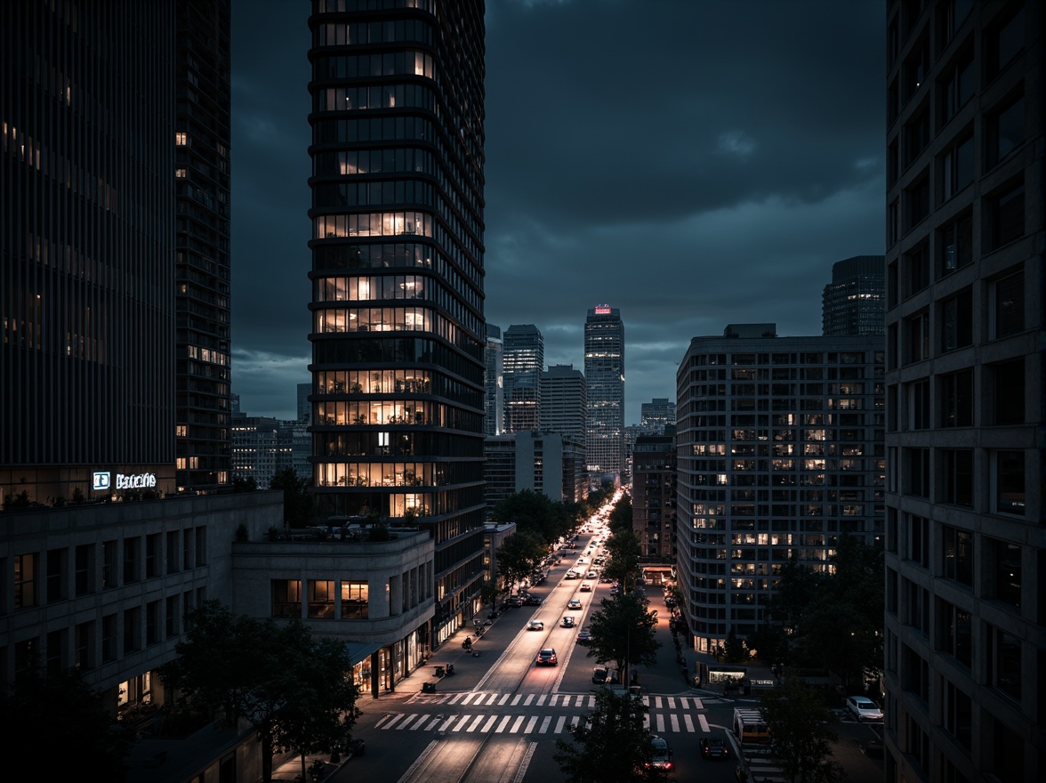 Prompt: Monochromatic color scheme, sleek modernist architecture, watching towers with clean lines, minimalist aesthetic, metallic surfaces, reflective glass facades, industrial materials, urban cityscape, concrete jungles, busy streets, vibrant neon lights, dramatic nighttime atmosphere, cinematic mood lighting, shallow depth of field, 3/4 composition, low-angle shot, gritty textures, ambient occlusion.Let me know if this meets your requirements!