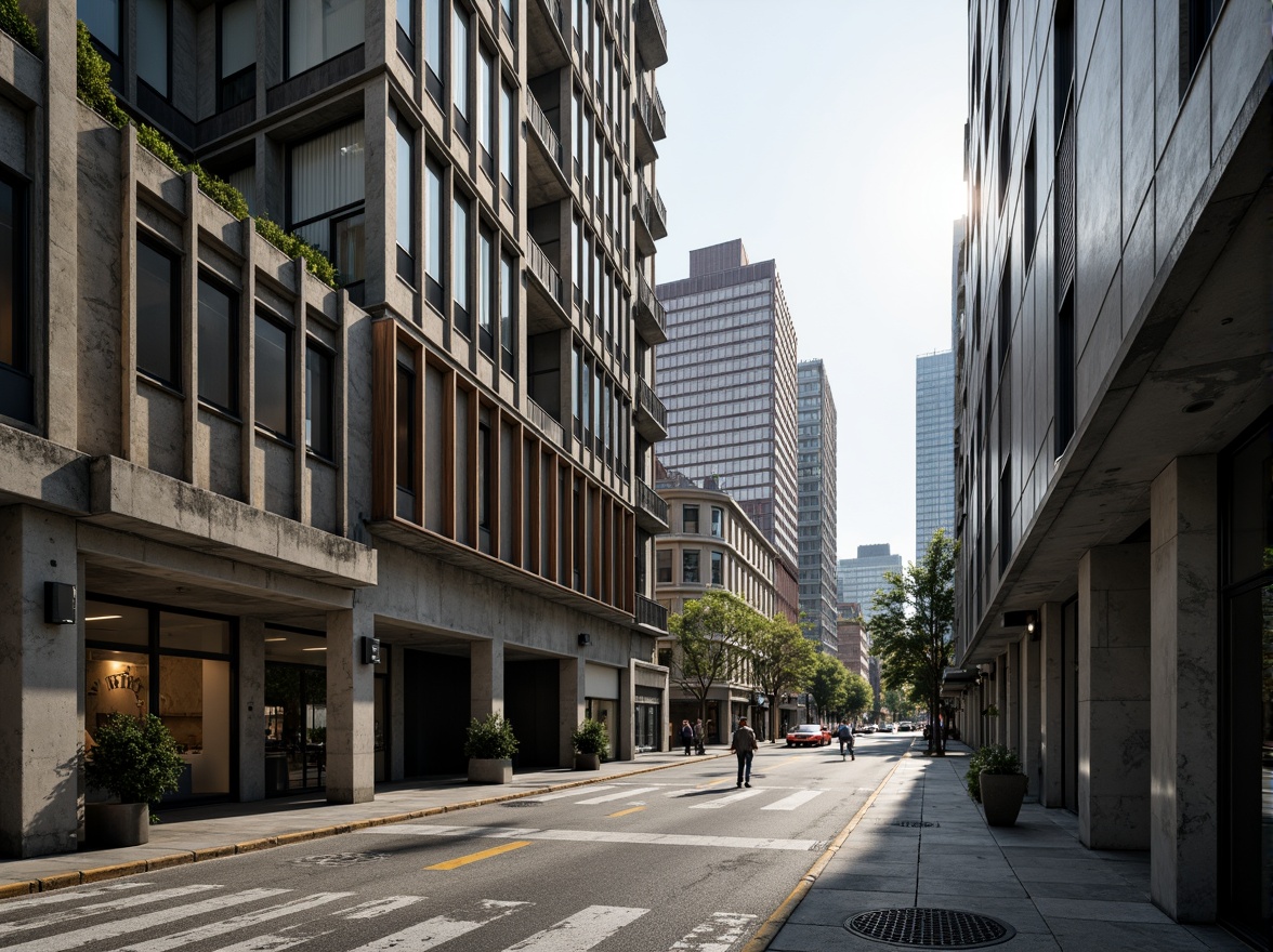 Prompt: Rugged concrete facade, distressed stone walls, metallic accents, urban cityscape, modern skyscrapers, dramatic shadows, high-contrast lighting, bold architectural lines, dynamic angles, edgy geometric patterns, gritty urban atmosphere, realistic wear and tear, detailed normal maps, 3D scanned textures, cinematic depth of field, shallow focus, dramatic camera angles, fast-paced montage.