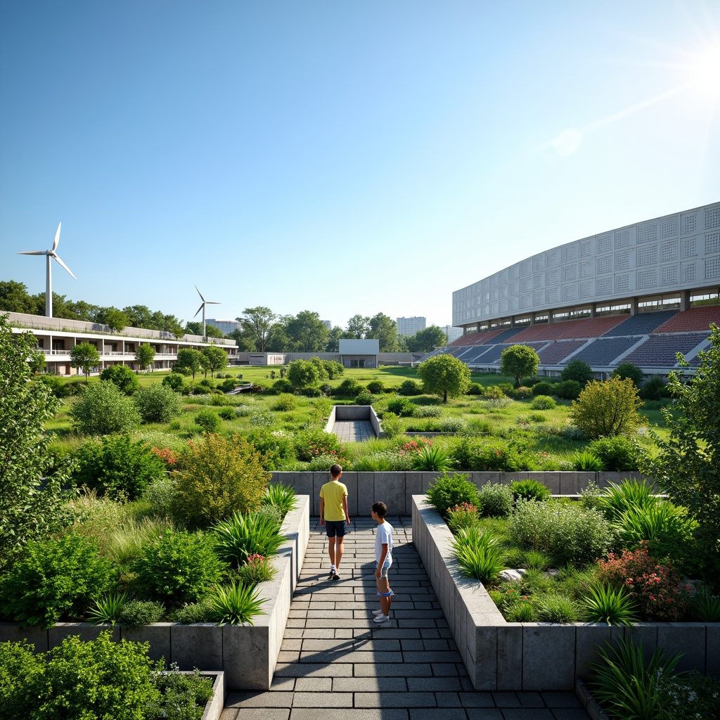 Stadiums Sustainable Architecture Design Ideas