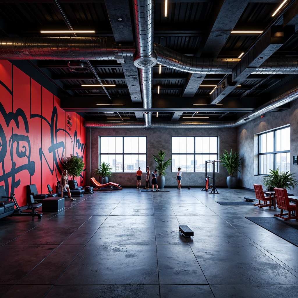 Constructivism Style Fitness Club Architecture Design Ideas