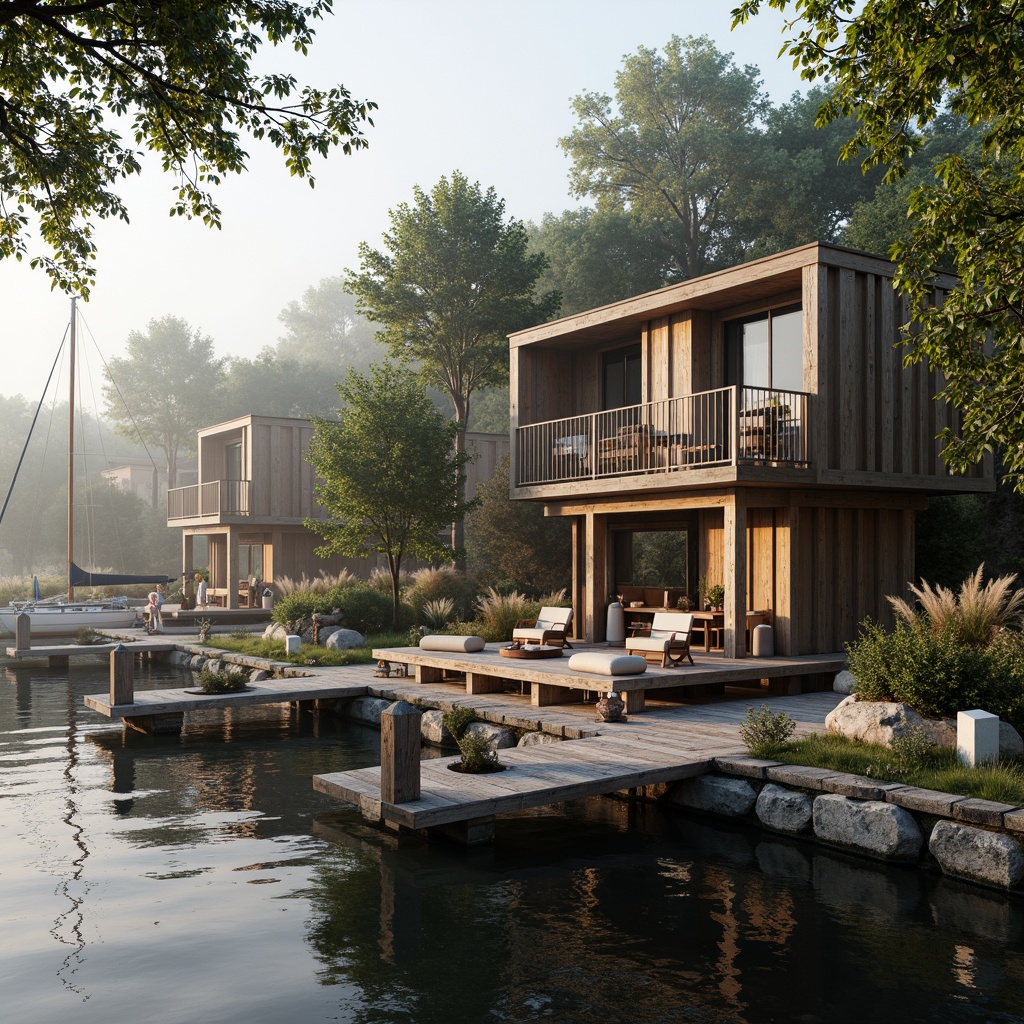 Boathouse Eclecticism Style Architecture Design Ideas