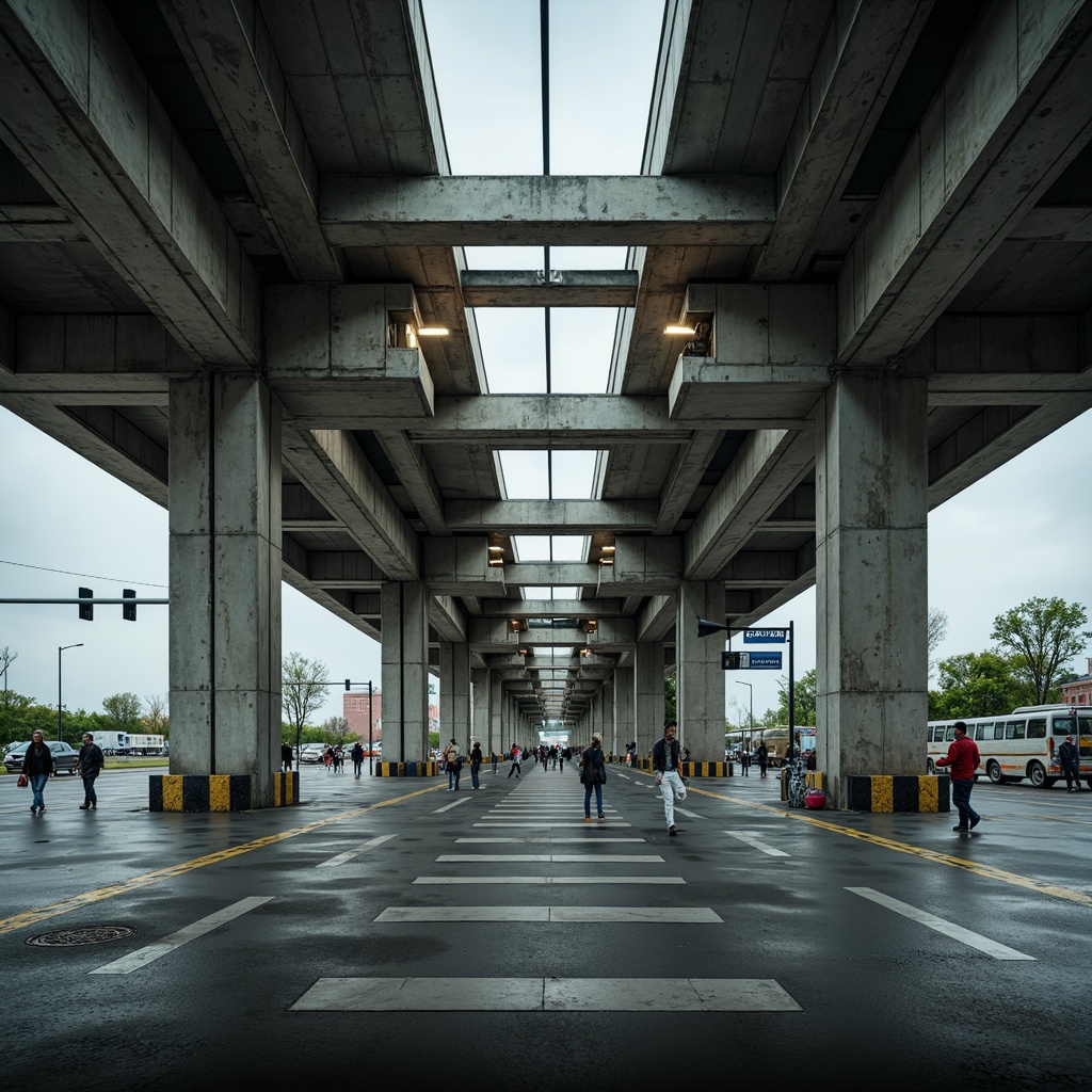 Airport Brutalism Style Architecture Design Ideas