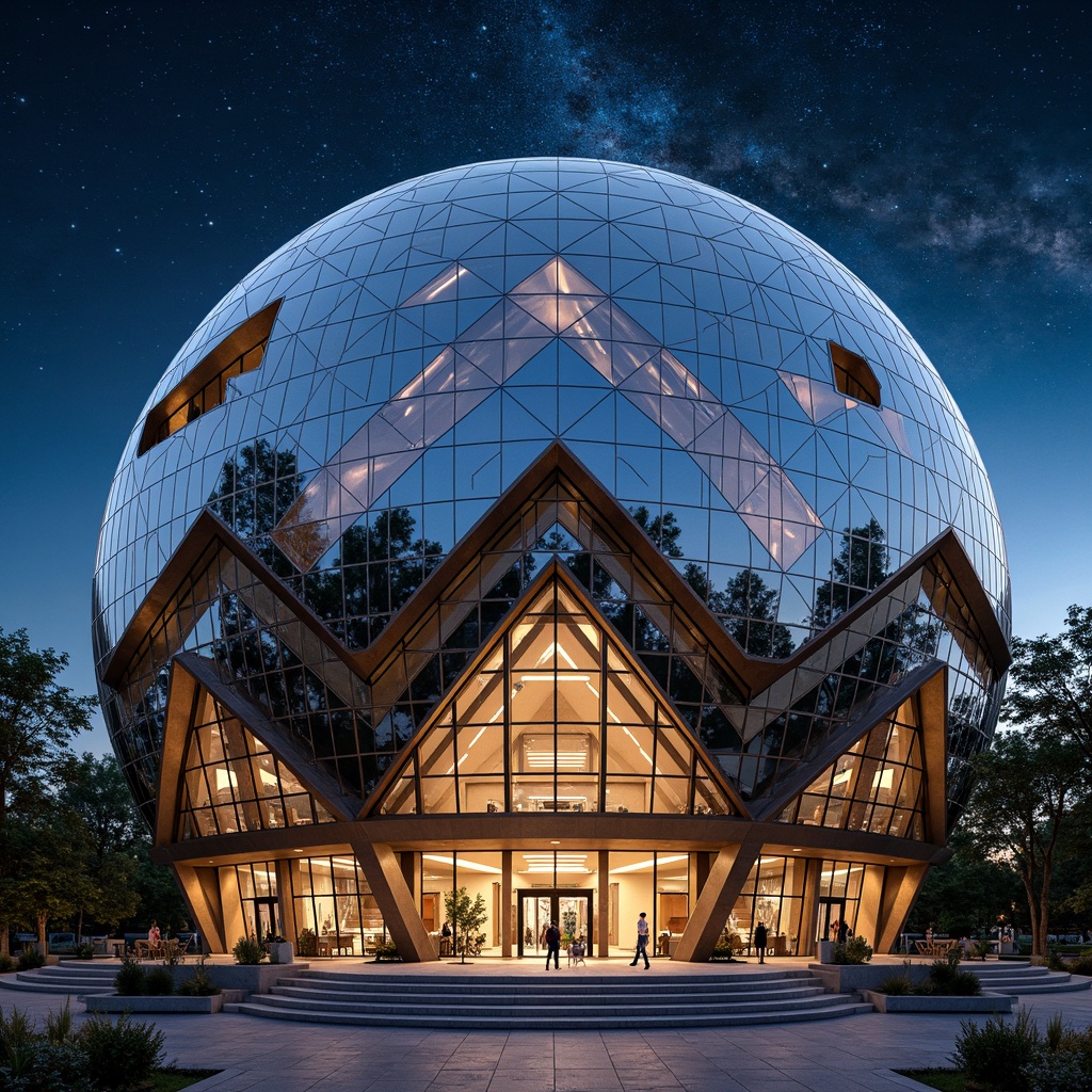 Art Deco Style Planetarium Architecture Design Ideas