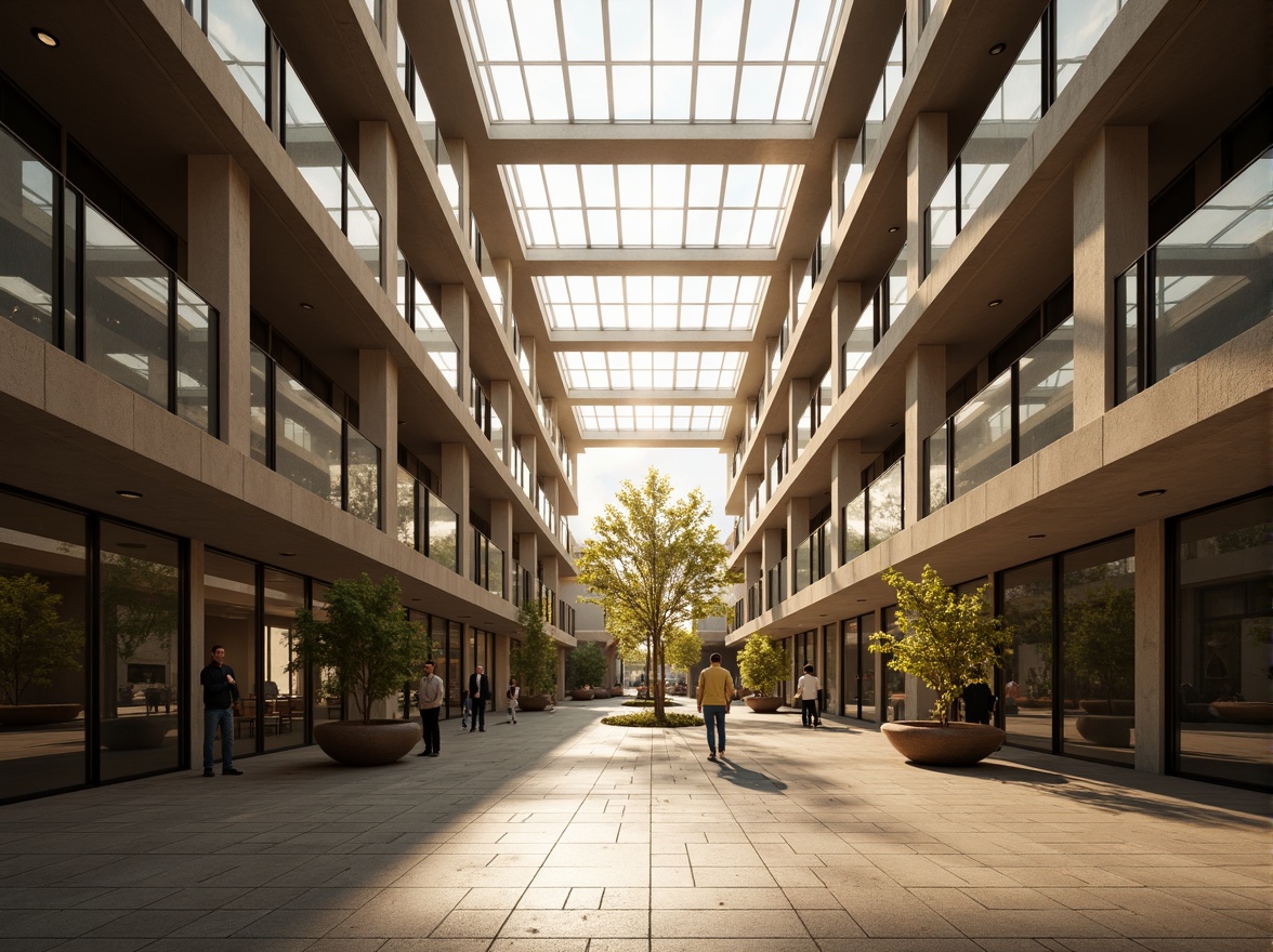 Prompt: South-facing building facade, large windows, clerestory windows, skylights, reflective surfaces, minimal obstructions, open floor plan, natural light pouring in, warm ambient lighting, soft shadows, 1/1 composition, shallow depth of field, realistic textures, ambient occlusion, morning sunlight, afternoon warmth, evening glow, seasonal variations, optimal energy efficiency, sustainable design, eco-friendly materials.