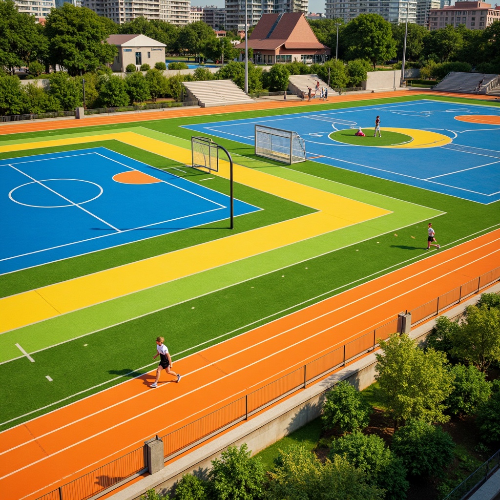 Eclecticism Style Sports Field Architecture Design Ideas