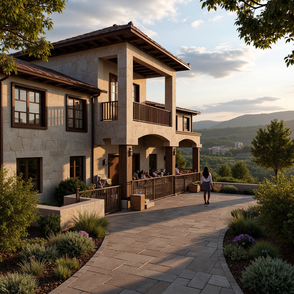 Winery Renaissance Style Architecture Design Ideas