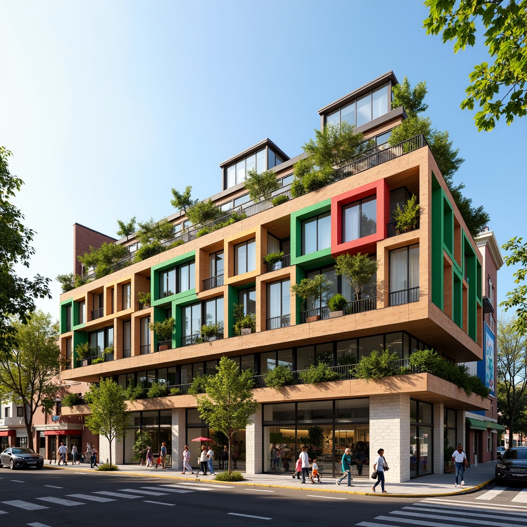 Grocery Store Social Housing Style Architecture Design Ideas