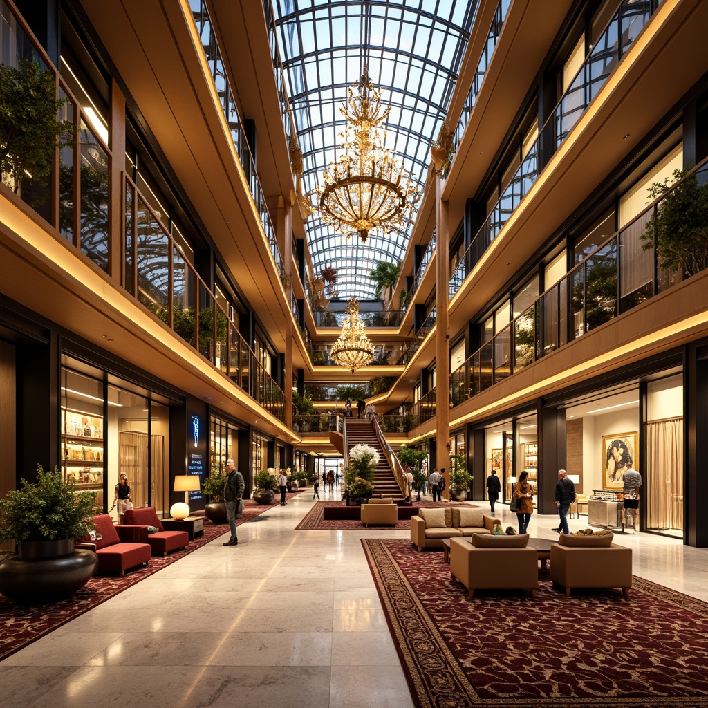 Art Deco Style Shopping Centers Architecture Design Ideas