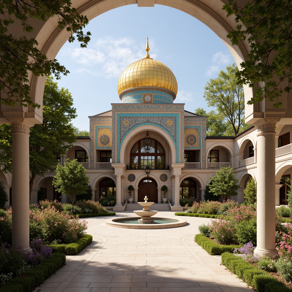 Byzantine Style Visitor Center Building Design Ideas