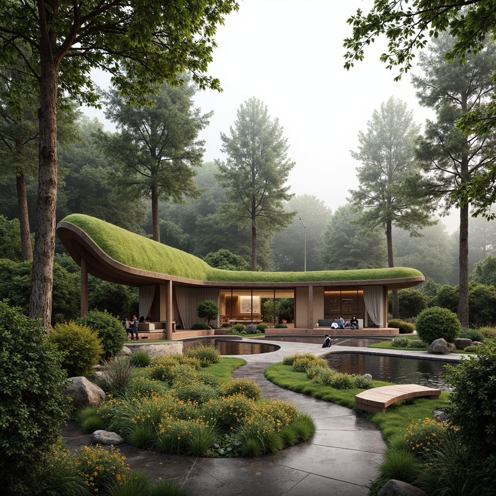 Pavilion Green Architecture Design Ideas