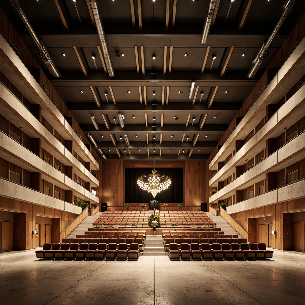 Auditorium Bauhaus Style Building Design Ideas