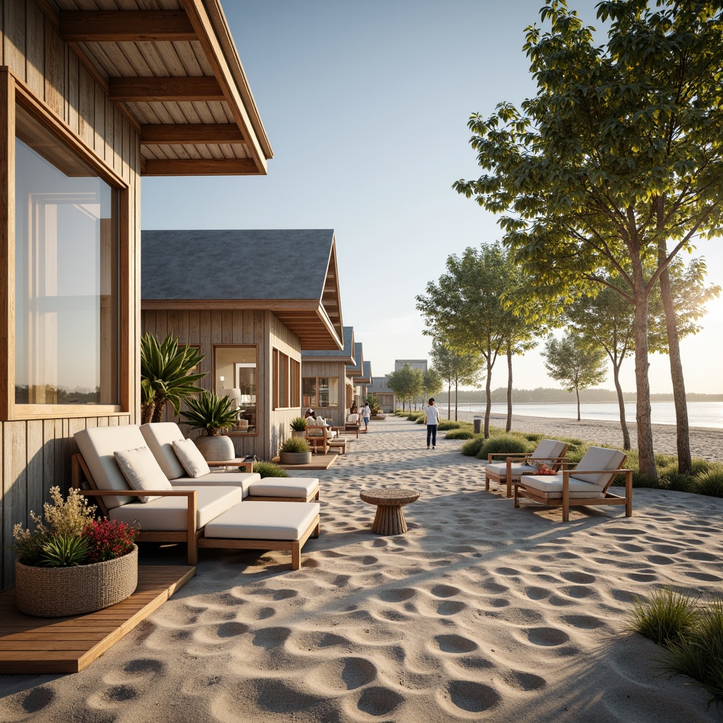 Prompt: Beachside coastal housing, weathered wood accents, corrugated metal roofs, large windows, sliding glass doors, ocean-inspired color palette, sandy beige walls, driftwood furniture, nautical-themed decor, sea salt air, misty mornings, warm sunlight, shallow depth of field, 1/1 composition, realistic textures, ambient occlusion.