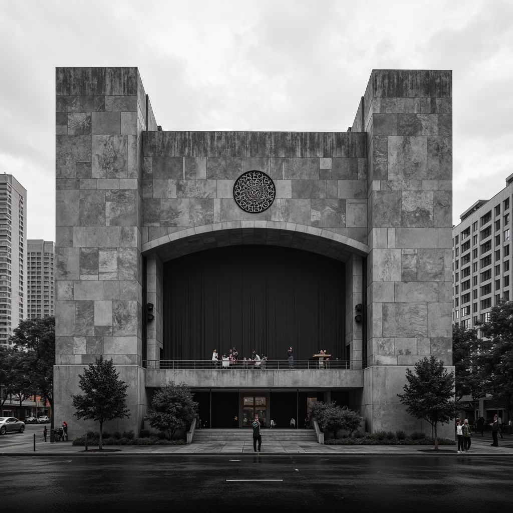 Concert House Brutalism Style Architecture Design Ideas