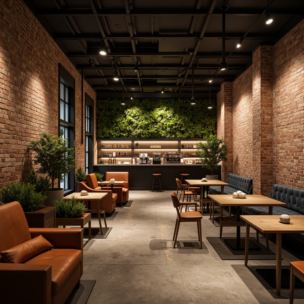 Coffee Shop Deconstructivism Style Architecture Design Ideas