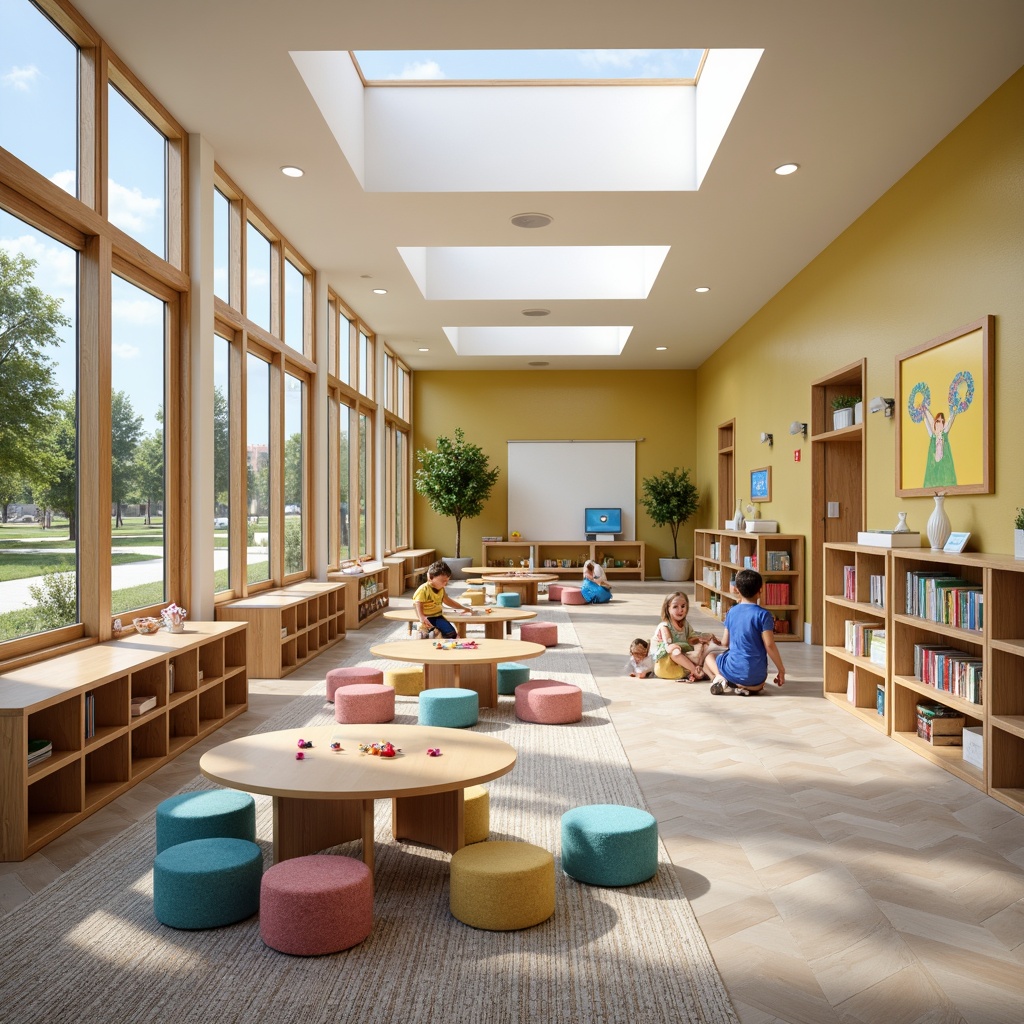 Kindergarten Modernism Style Building Design Ideas